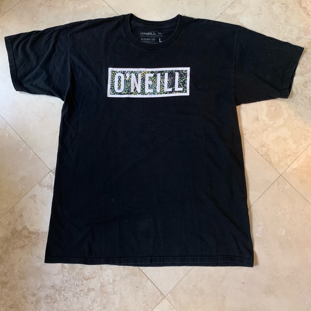 Mens short sleeve black tee from O’NEILL size L